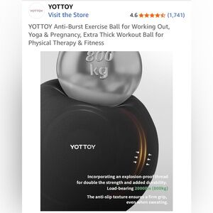 Exercise Ball size 85cm